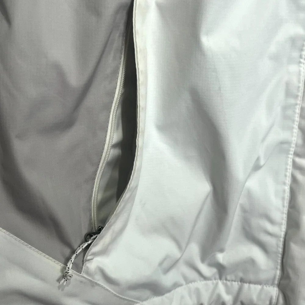 Eddie‎ Bauer Weatheredge Rain Jacket Womens S White Gray Mesh Lined Waterproof - Picture 12 of 16